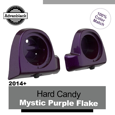 #ad 6.5quot; Speaker Pods Lower Vented Fairings HARD CANDY MYSTIC PURPLE For 14 Harley $189.00