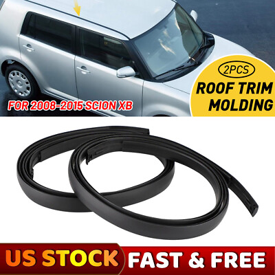 #ad FOR 08 15 SCION XB RIGHT amp; LEFT CENTER ROOF DRIP SIDE FINISH MOULDINGS SET USA $35.99