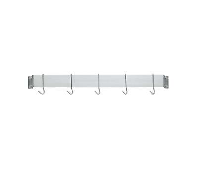 #ad 33 In. Bar Wall Rack Brushed Stainless $36.08