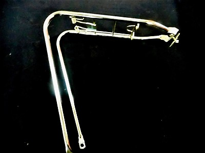 #ad Vintage Bicycle Rear Rack Carrier Chromium Steel for 26quot; W 1970s for Raleigh NOS $49.00