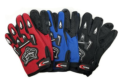 #ad #ad CHILDREN YOUTH KIDS ATV MOTOCROSS MOTORCYCLE OFF ROAD MX DIRT BIKE RIDING GLOVES $9.49