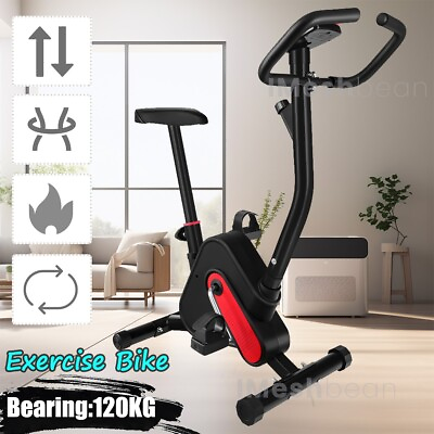#ad #ad Exercise Bike Fitness Cycling Stationary Bicycle Cardio Home Workout Indoor US $85.48
