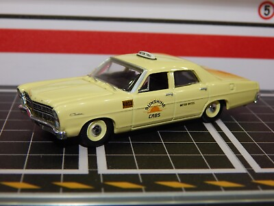 #ad 1967 Ford Custom LTD Livery TAXI Yellow BULLITT Diorama Replica 1 64 MINT RARE $9.67