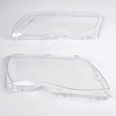 #ad Fit For 02 05 BMW E46 3 Series 4 Door Lamp;R Headlight Lense Clear Lens Cover 1Pair $27.81