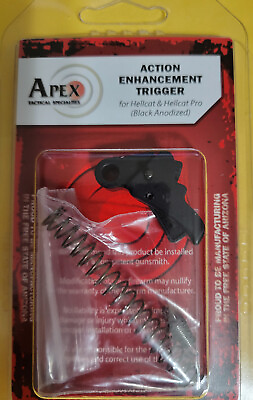 Apex Tactical Springfield Hellcat amp; Pro Action Enhancement Trigger Black 115 112 $80.75