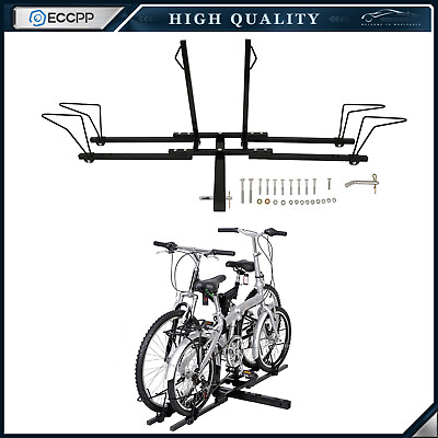 #ad #ad Mountain Bike Rack Hitch 2 Bicycle Carrier Heavy Duty Mount Rack Truck SUV $61.19
