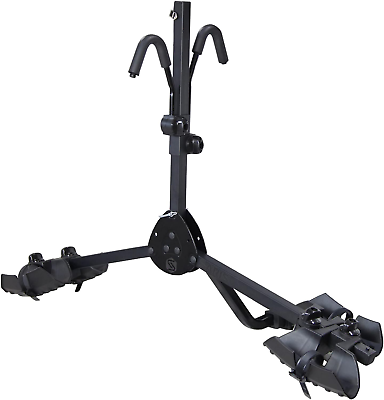 #ad Bicycle Racks All Star Tray Style Hitch Rack Mount 2 Bikes Black $236.99