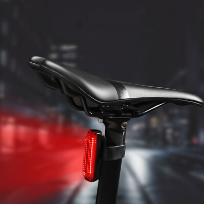 #ad Bike Waterproof Riding Rear Light Led USB Chargeable Mountain Torch Bicycle Lamp $10.19