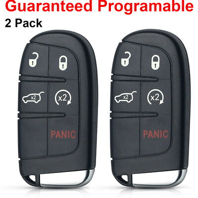 2 For Jeep Grand Cherokee 2014 2015 2016 2017 2018 2019 Smart Remote Key Fob $26.99