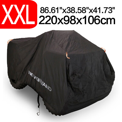 #ad XXL ATV Cover Quad Bike 4X4 Wheeler Cover Waterproof For Honda FourTrax Recon ES $26.59