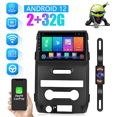 #ad 9quot; Android 12 Car For 2009 2014 Ford F 150 CarPlay Stereo Radio GPS Navi Wifi FM $159.99