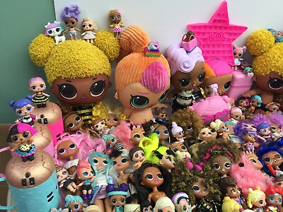 #ad #ad HUGE LOT 58 lbs LOL OMG Surprise Fashion Dolls Lil Sisters MGA Toys Accessories $319.00