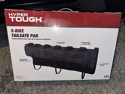#ad Full Size Truck Tailgate Bike Rack Carrier Protection Pad fits 5 Bikes $69.99