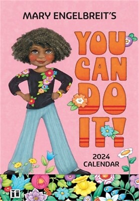 Mary Engelbreit#x27;s 12 Month 2024 Monthly Pocket Planner Calendar: You Can Do It $10.30