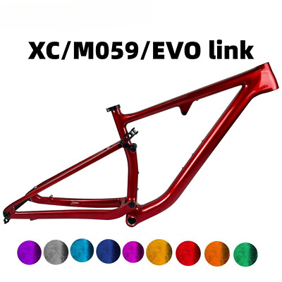 #ad 29er Full Suspension Carbon XC Cross Country Mountain Bike Frameset BSA 12*148mm $1207.92