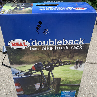 #ad BELL Double Back To Bike Trunk Rack￼ NEW in box. For 2 Bikes. $38.99