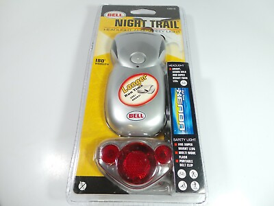 #ad Bell LED Bike Headlight amp; Tail Light Safety Night Trail Set amp; Mount Brackets $29.95