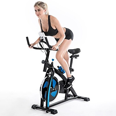 Indoor Cycling Bike Stationary Bike Exercise Bicycle Sport Bike amp; Phone Holder $59.03
