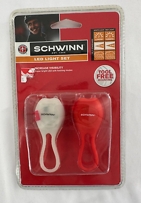 #ad Schwinn LED Light Set with Free Mounting Tool New in Box. $22.00
