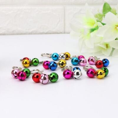 #ad Stylish Pet Dog Cat Collar Bell Accessories DIY For Collar 3 LoudF Bells T7Z9 $1.08