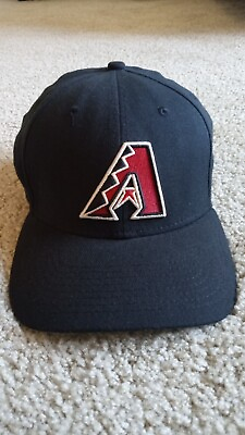 #ad Arizona Diamondbacks New Era 59FIFTY Flexfit Large XL Hat Black Dbacks Baseball $16.29