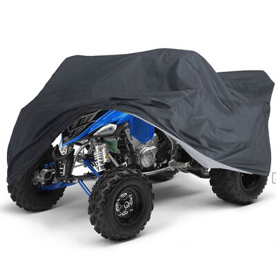 #ad Quad Bike ATV Storage Cover Waterproof Dust UV For Yamaha Raptor 350 660R 700 R $22.99