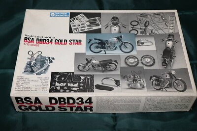 Plastic Model Gunze Sangyo Kit 1 12 BSA DBD34 GOLD STAR BIKE motorcycle JP USED $238.00