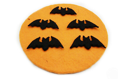 #ad #ad Halloween Felt Bat Felt Accessories Felt Ornaments Wool Halloween $97.50