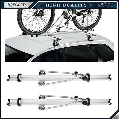#ad Pair Bike Bicycle 52quot; Rack Carrier Car Mount Roof Top Clamp Lock wildely used $105.29