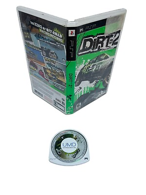 #ad Dirt 2 Sony PSP 2009 No Manual Tested and Working $10.00