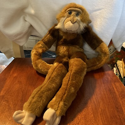 #ad Toys R Us Animal Alley Tan Long Arms Hanging Monkey Plush $14.95