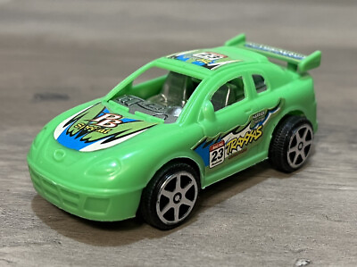 #ad Green Diecast Plastic Race Race Car Target #23 PB Special Traxxas Racing 23 $5.49
