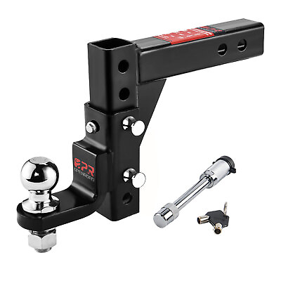 2#x27;#x27; Receiver Drop Adjustable with 2quot; Ball Tow Hitch 7500 lbs Trailer Hitch USA $92.99