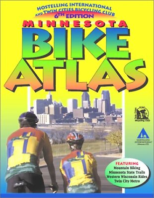 #ad MINNESOTA BIKE ATLAS 6TH EDITION By Dave Erick *Excellent Condition* $21.95