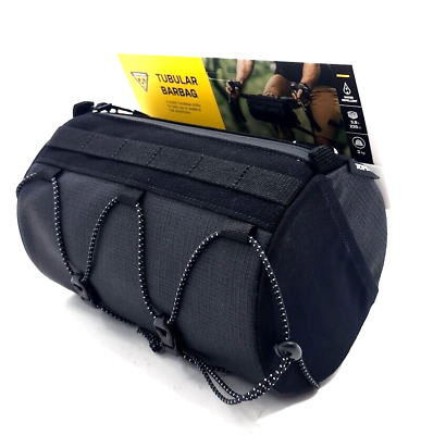 #ad Topeak Tubular Bicycle Waterproof Handlebar Bag Black $84.95