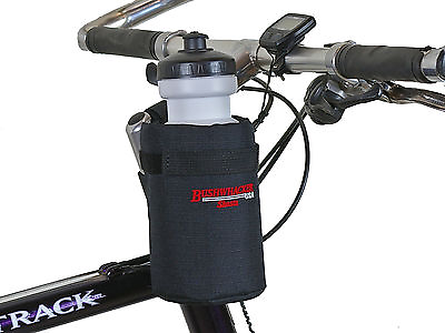 #ad Bicycle Water Bottle Holder w 20 oz Insulated Straps On No Screws Bike Cage $14.95