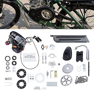 New 100cc 4 Stroke Bicycle Engine Gas Motorized Bike DIY Modified Engine Kit 3HP $299.00