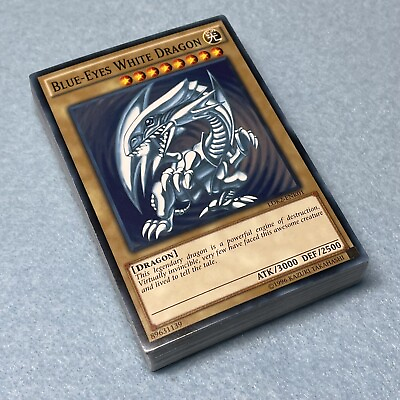 #ad Yugioh Seto Kaiba Ultimate Blue Eyes White Dragon Deck 44 Cards NM $15.99