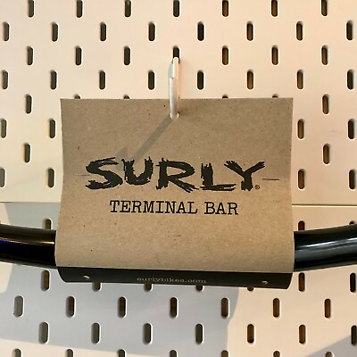 #ad Surly Terminal Bar Black — AUS STOCK — Bike Handlebar 31.8mm 40mm Rise AU $174.99