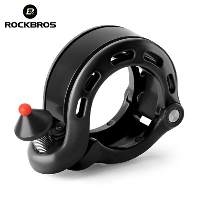 #ad #ad ROCKBROS Bicycle Bell MTB Road Cycling Horn Q Type Hidden Bike Handlebar Bell $13.69