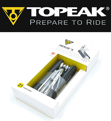 #ad Topeak HEXUS X 21 Function Multi Bike Tool TT2573B w Chain Tool amp; Torx $26.50