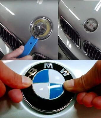 #ad #ad Original BMW 82mm Car Front Hood Rear Trunk Emblem Badge Bonnet Logo $21.89