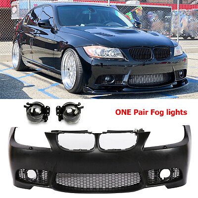 #ad FOR 2009 2011 BMW E90 3 SERIES FRONT BUMPER M3 LOOK W Fog ligths $426.27
