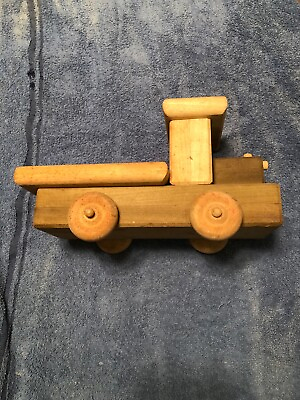 #ad Wood Truck unique toy hand made $12.74