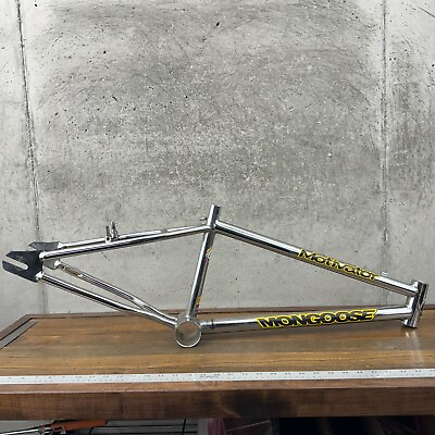 #ad #ad Mongoose Motivator BMX Frame Chrome Steel 20quot; Old School 20 in Race Posts $119.99