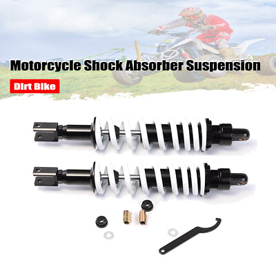 #ad 2x 1200LBS 430MM 17quot; Motorcycle Shock Absorber For Suzuki Honda Yamaha Dirt Bike $279.50