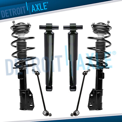 Front Struts Rear Shocks Sway Bars for Chevy Traverse Buick Enclave GMC Acadia $223.92