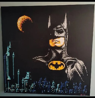 #ad #ad 30 X 30 Acrylic Painting Of Batman For The NES $500.00