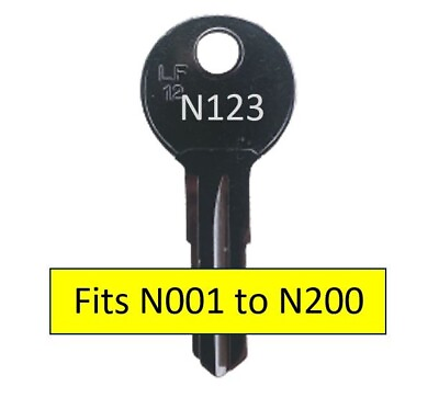 Key Fits Thule Roof Rack or Pod N001 to N200 FREE POST AU $9.90