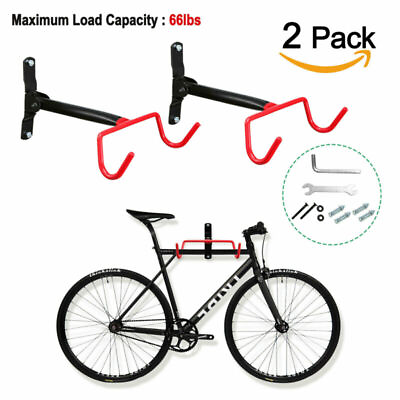2PCS Bike Wall Mount Hanger Indoor Storage Rack Garage Bicycle Holder Hook $29.19